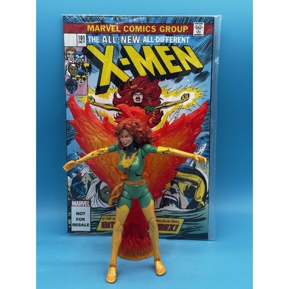 Marvel Legends Phoenix Action Figure Series VI X-Men ToyBiz 2004 Green Variant - Picture 3 of 7